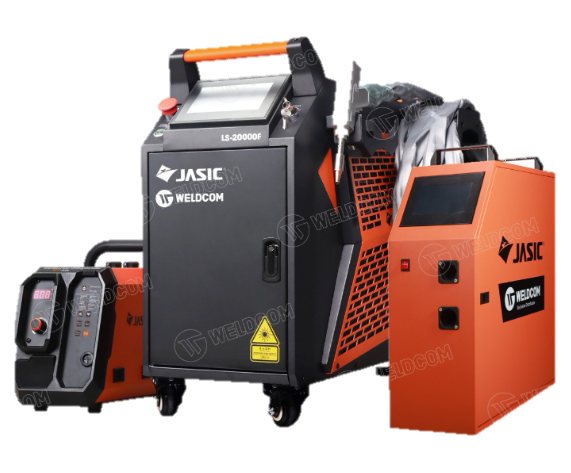 Máy hàn laser Jasic LS-20000F 2000W thế hệ 3, cấp 2 dây bù