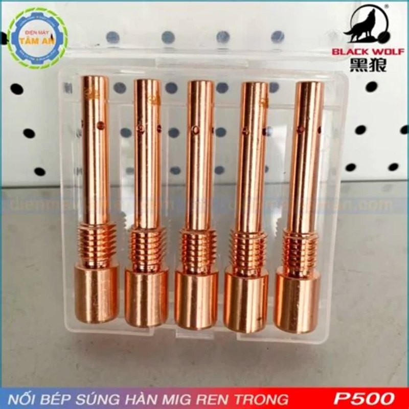 Nối bép OTC 500 (ren trong) dùng cho máy hàn Black Wolf