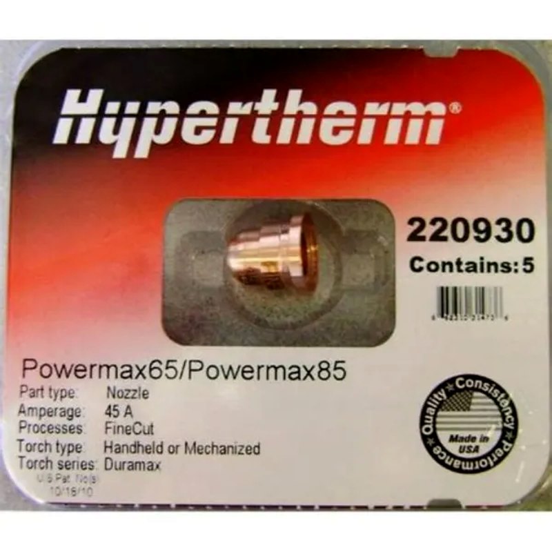Bép cắt (Finecut, mã 220930, Dùng cho máy cắt Plasma powermax) Hypertherm